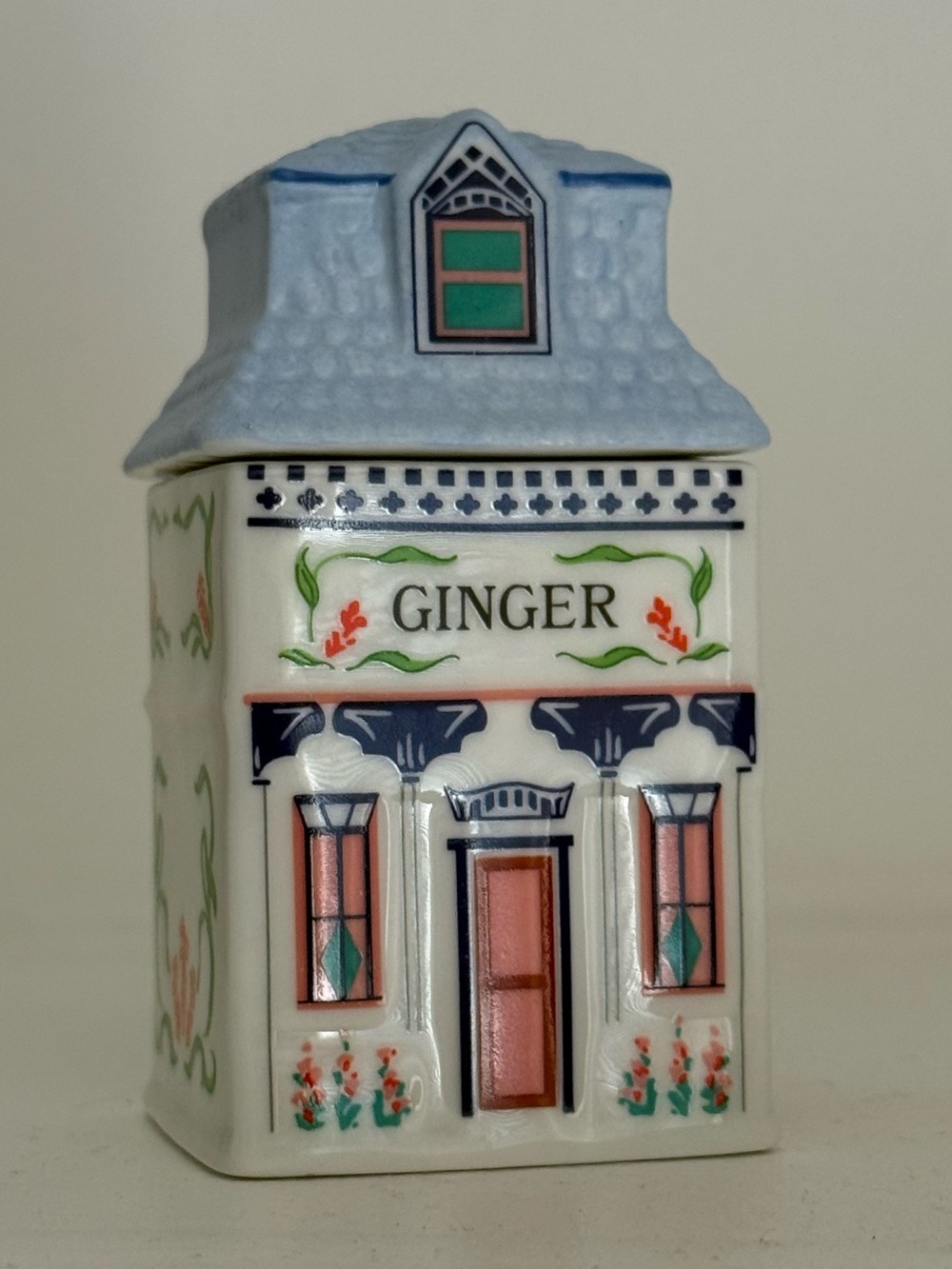Lenox Spice Village Ginger Jar Fine Porcelain Handcrafted W/ Lid 2025 Collection